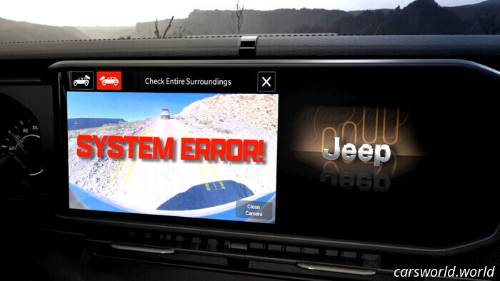 Jeep rese inutilizzabili per strada dopo che un aggiornamento software OTA è andato storto | Carscoops